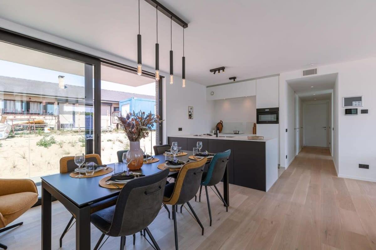 New, Luxurious And Modern Apartment With Private Parking Koksijde Eksteriør billede